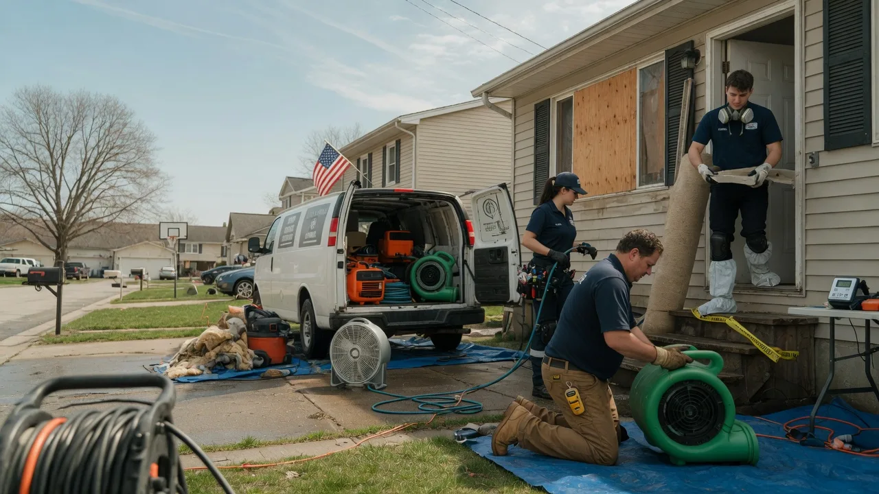 Water Damage Restoration in Scurry, TX near me